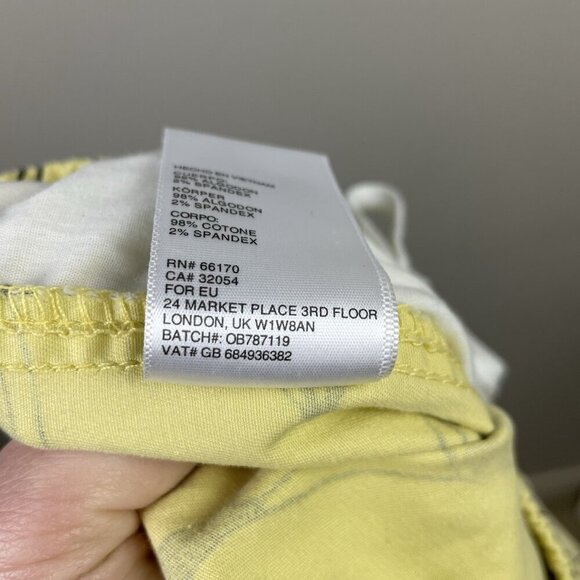 Urban Outfitters Men's Mexium Maximus Go Bananas Printed Short Yellow Drawstrin - Picture 13 of 16